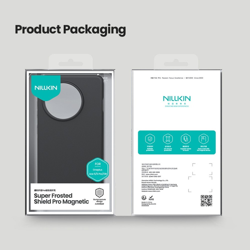 NILLKIN Frosted Shield Pro til OnePlus 13R etui kompatibelt MagSafe TPU-cover