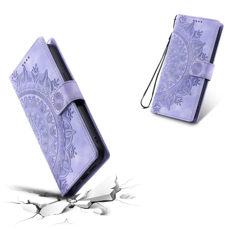 För Samsung Galaxy A26 plånboksfodral Fodral Skal Mandala blommönster