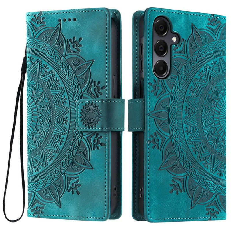 For Samsung Galaxy A26 Wallet Case Cover Shell Mandala Flower Pattern