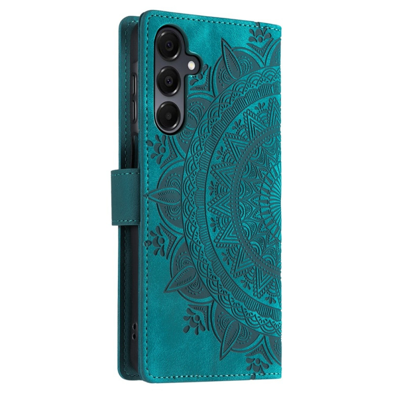 Til Samsung Galaxy A26 tegnebogscover Cover Shell Mandala Blomstermønster