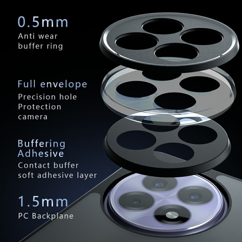 Telefonveske TPU-skall bakdeksel OnePlus OnePlus 13R - Svart