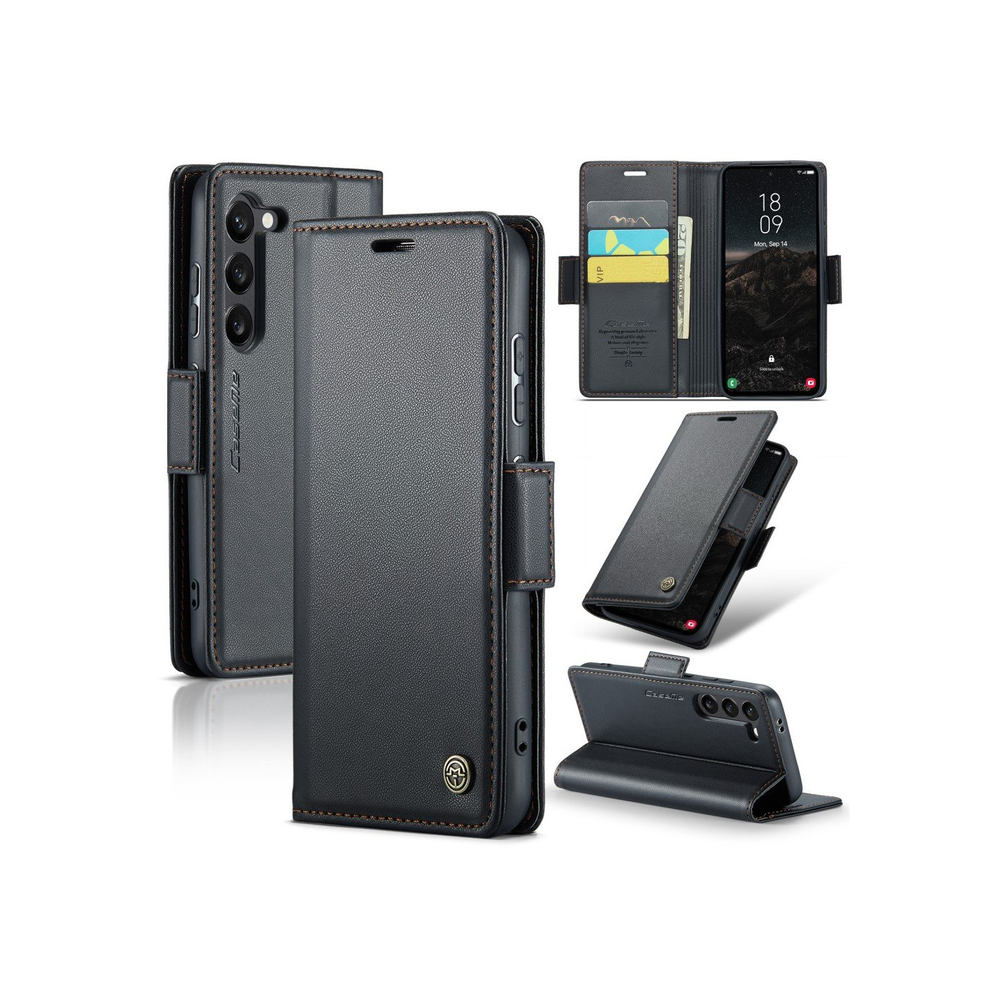 CASEME Retro Pung Taske til Samsung Galaxy S25