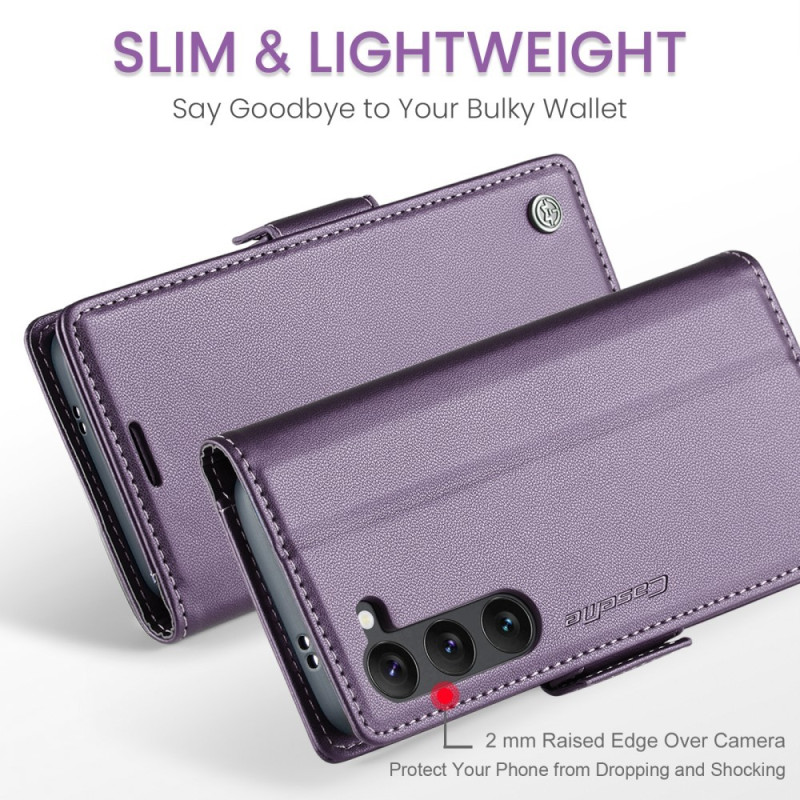 CASEME Retro Lompakkokotelo Samsung Galaxy S25