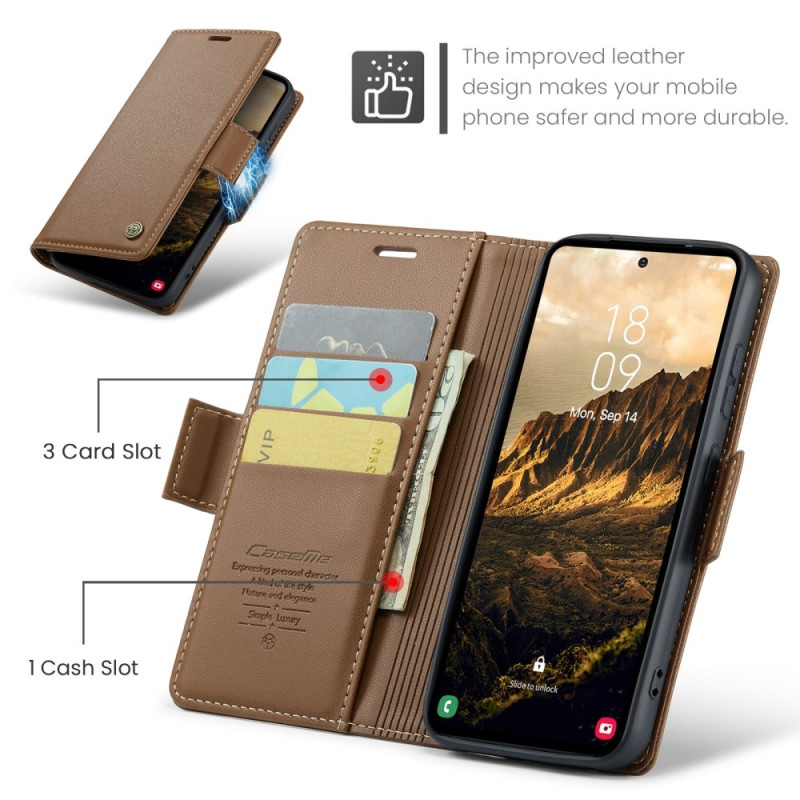 CASEME Retro Wallet Case for Samsung Galaxy S25