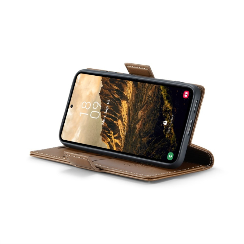 CASEME Retro Lompakkokotelo Samsung Galaxy S25