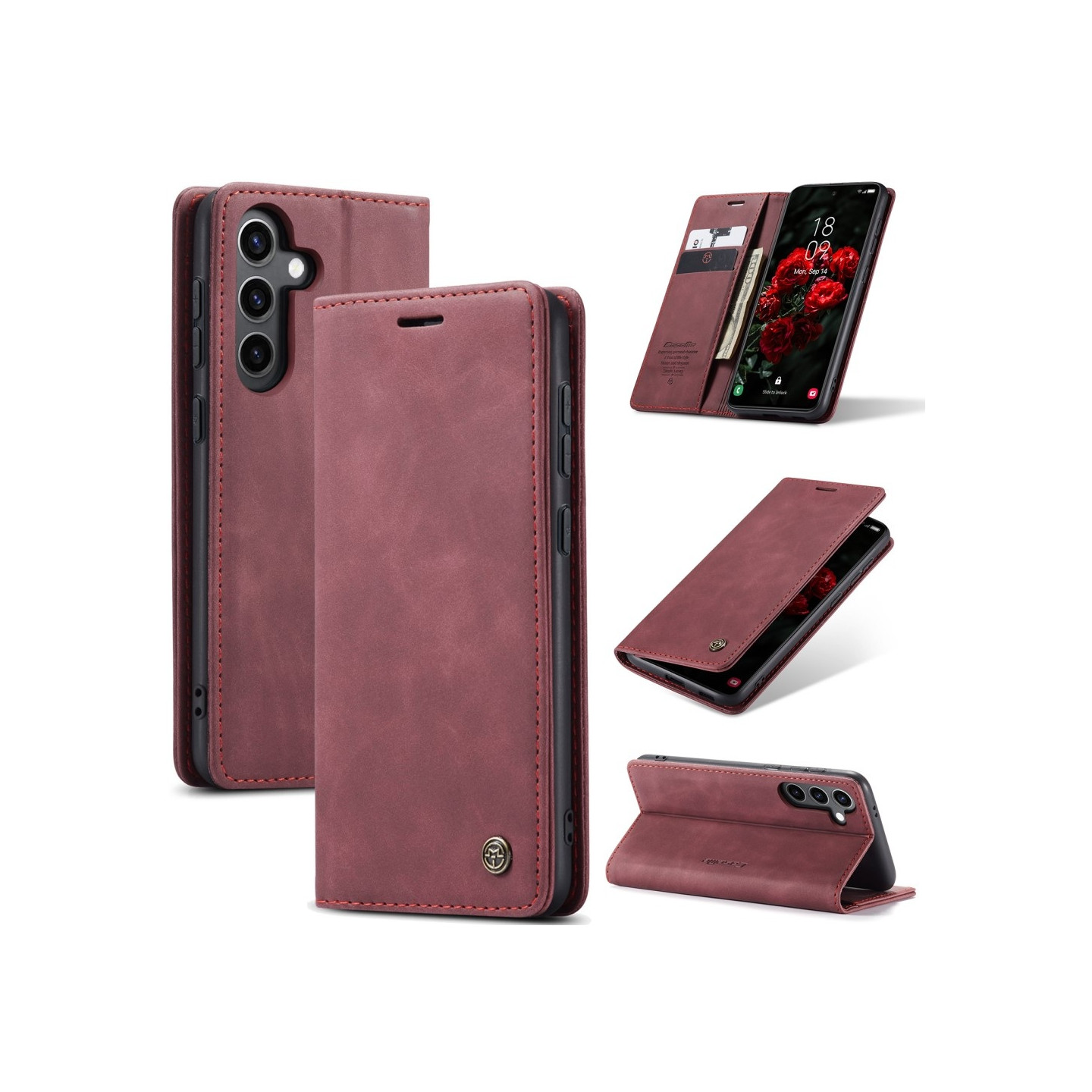 CASEME Retro Pung Taske til Samsung Galaxy S25+ (S25 Plus)