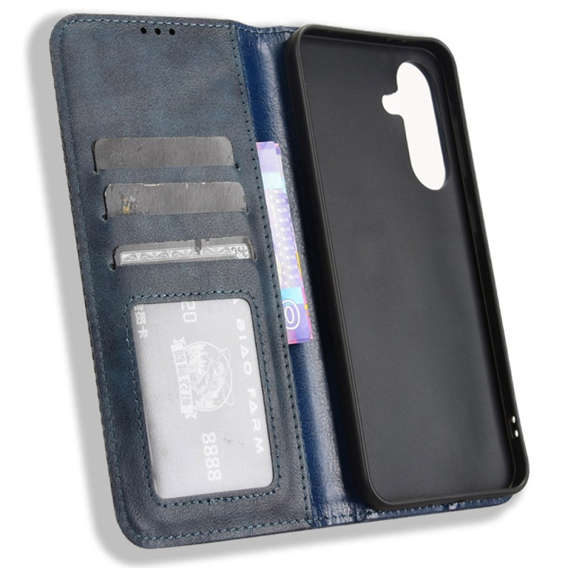 Till Samsung Galaxy A56 5G Plånboksfodral  - Blå