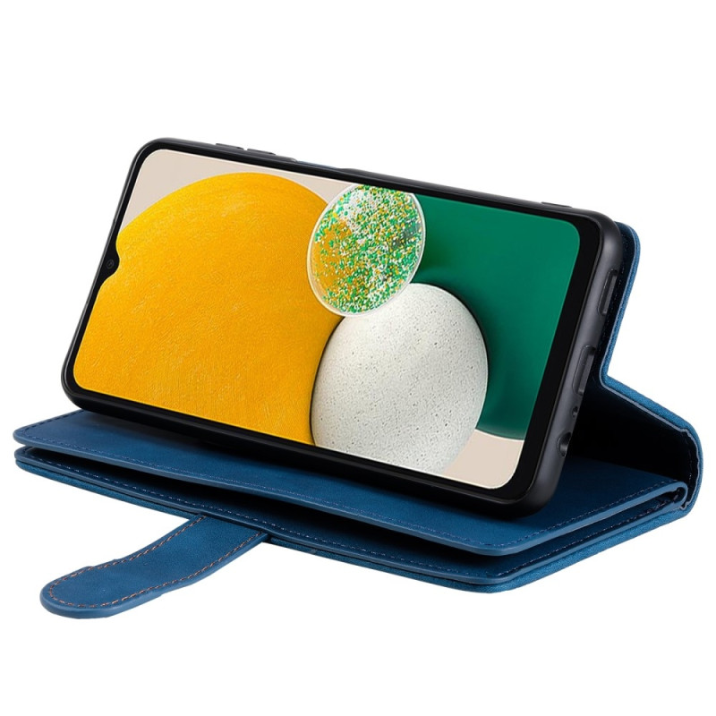 Til Samsung Galaxy A56 5G Deksel med Glidelås og 9 Kortspor