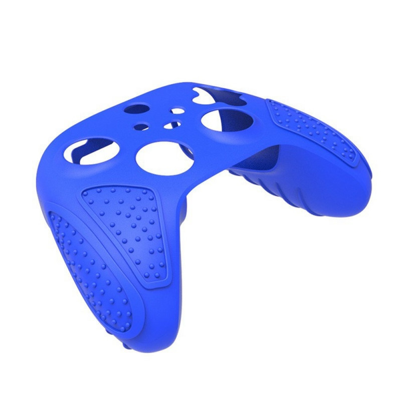 Xbox Series S/X -peliohjaimelle, pölytiivis silikonisuoja, liukastumista estävä kotelo - Punainen