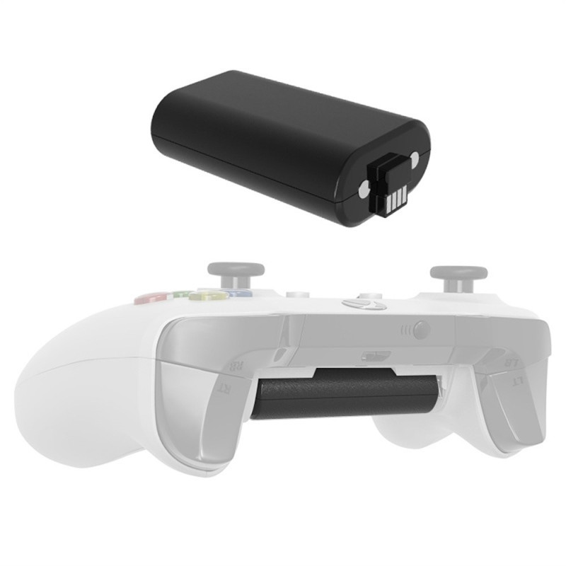 Batteripakke for Xbox One / One S Controller 1200mAh oppladbart batteri
