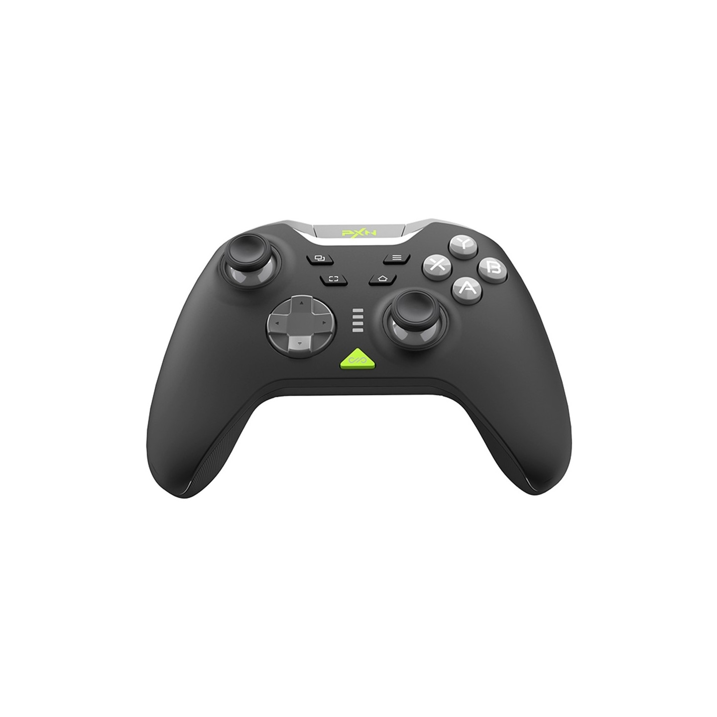 Bluetooth trådløs spillkontroller med mottaker kompatibel med Steam PC Android iOS Nintendo Switch - Svart