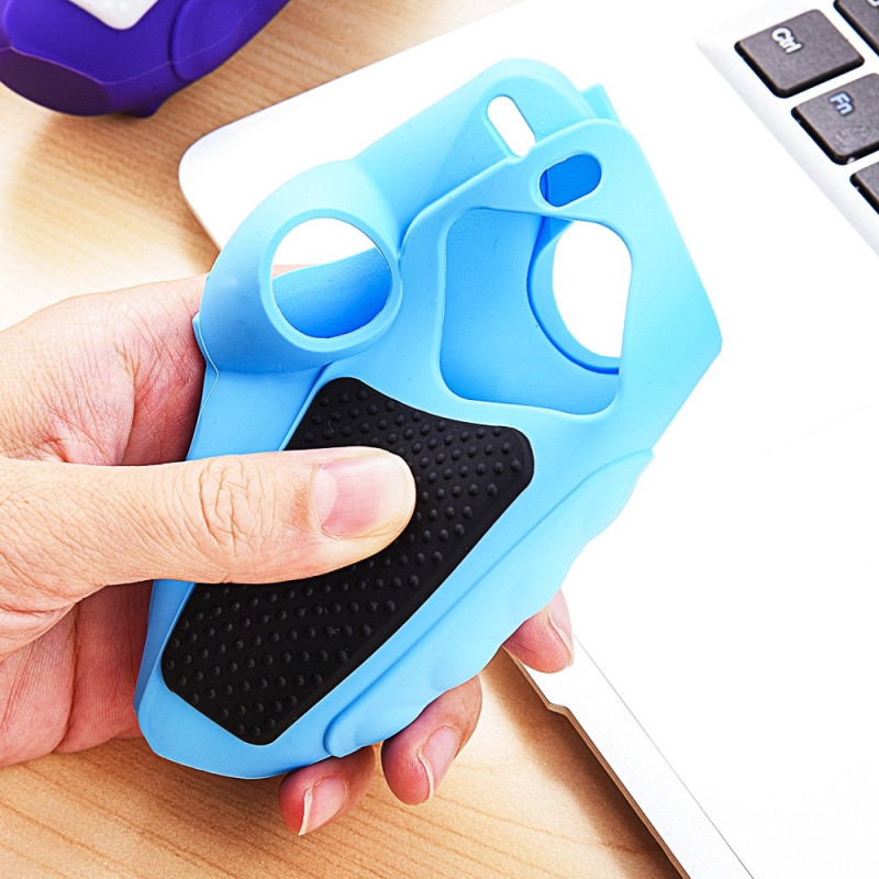 Playstation 5 / PS5 silikoninen suojakuori, liukastumista estävä suoja + joystick-suojukset - Valkoinen