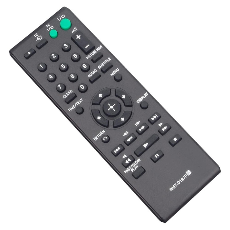 Remote Control Replacement for RMT-D197P For Sony DVD