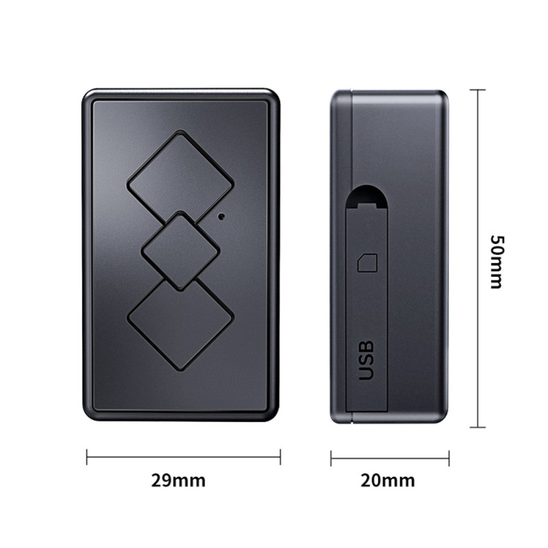 Global GPS Tracker Anti Lost 3D Street View Locator med intelligente alarmer