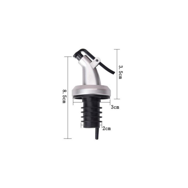 Wine Oil Vinegar Bottle Stopper Spout Leakproof Nozzle Dispenser Pourer