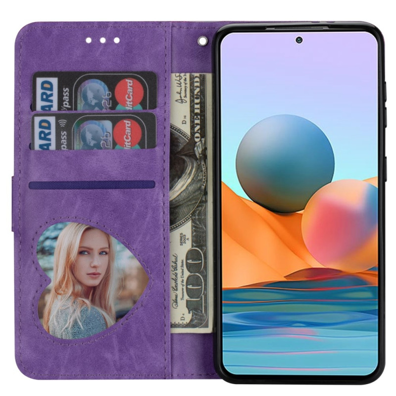For Samsung Galaxy A56 5G Stående Glitterdeksel med Glidelåslomme - Purple