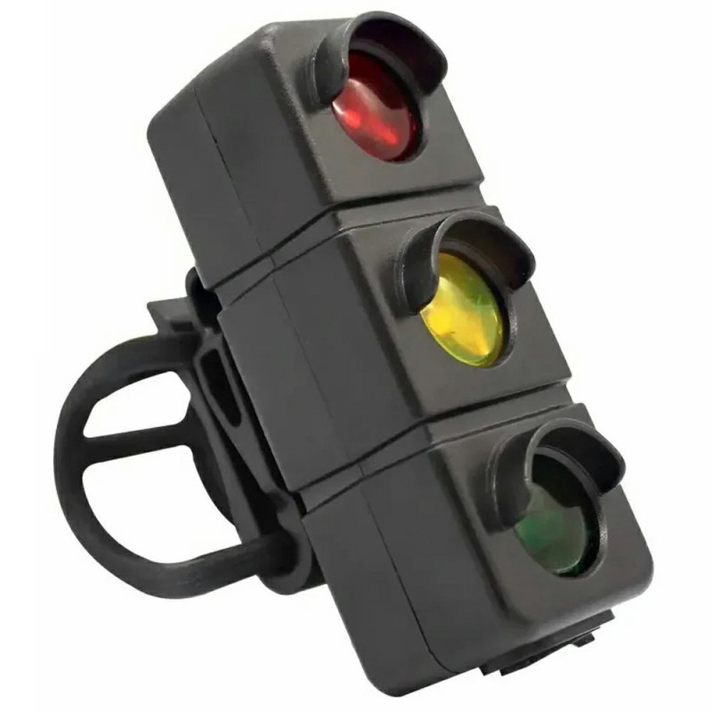 Rear light Bicycle Lighting Rechargeable Warning light 3 color LED waterproof