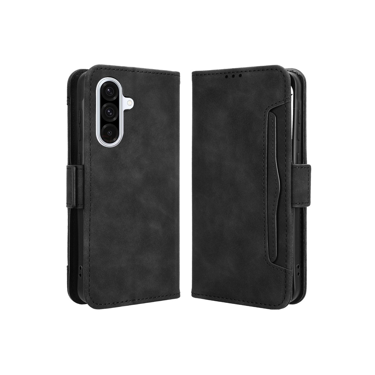 Till Samsung Galaxy A56 Plånboksfodral  - Svart