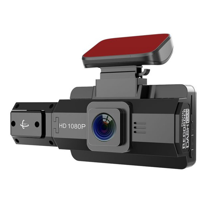 Fram och bak inspelning Dash Cam 1080P HD Night Vision Bilkamera Recorder
