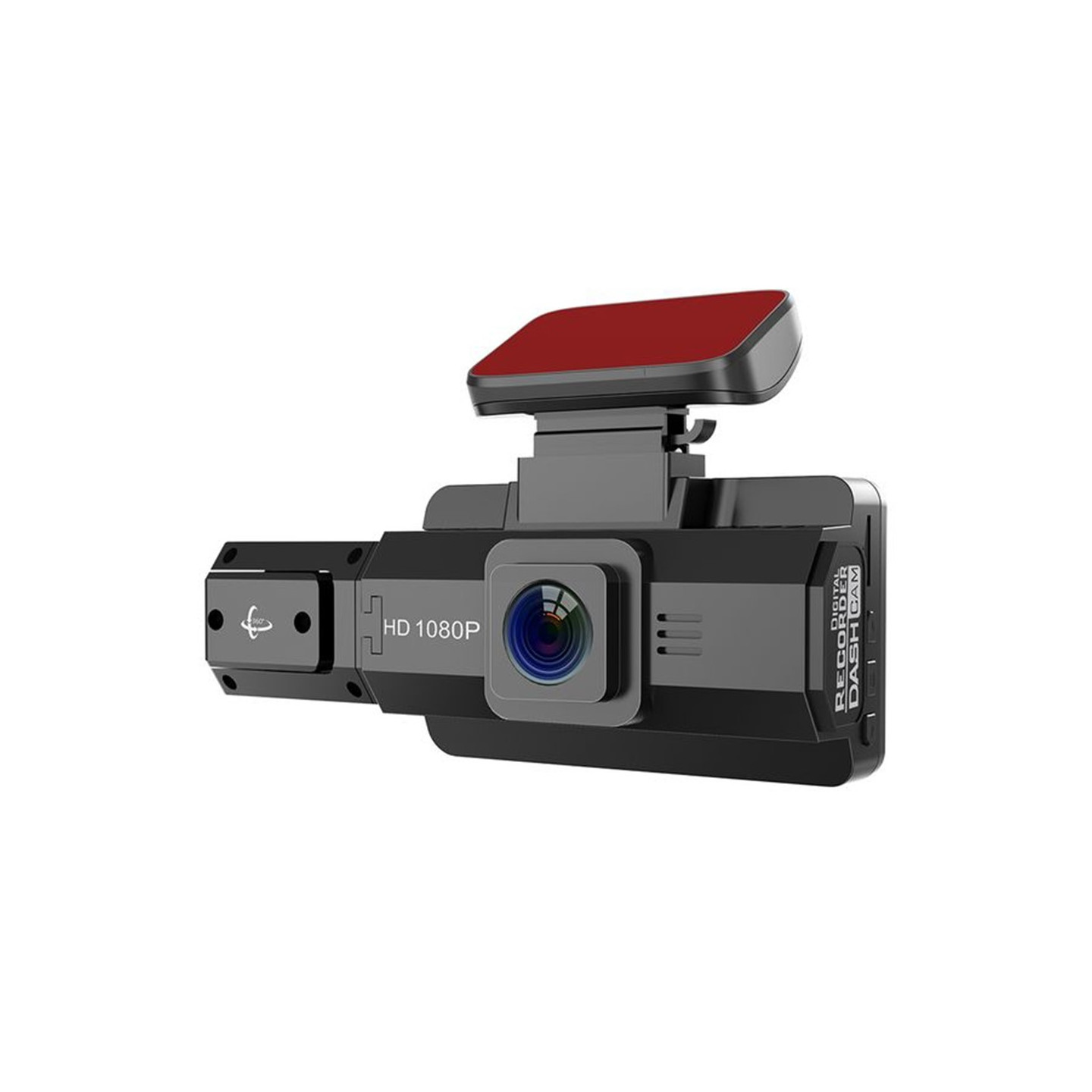 Fram och bak inspelning Dash Cam 1080P HD Night Vision Bilkamera Recorder