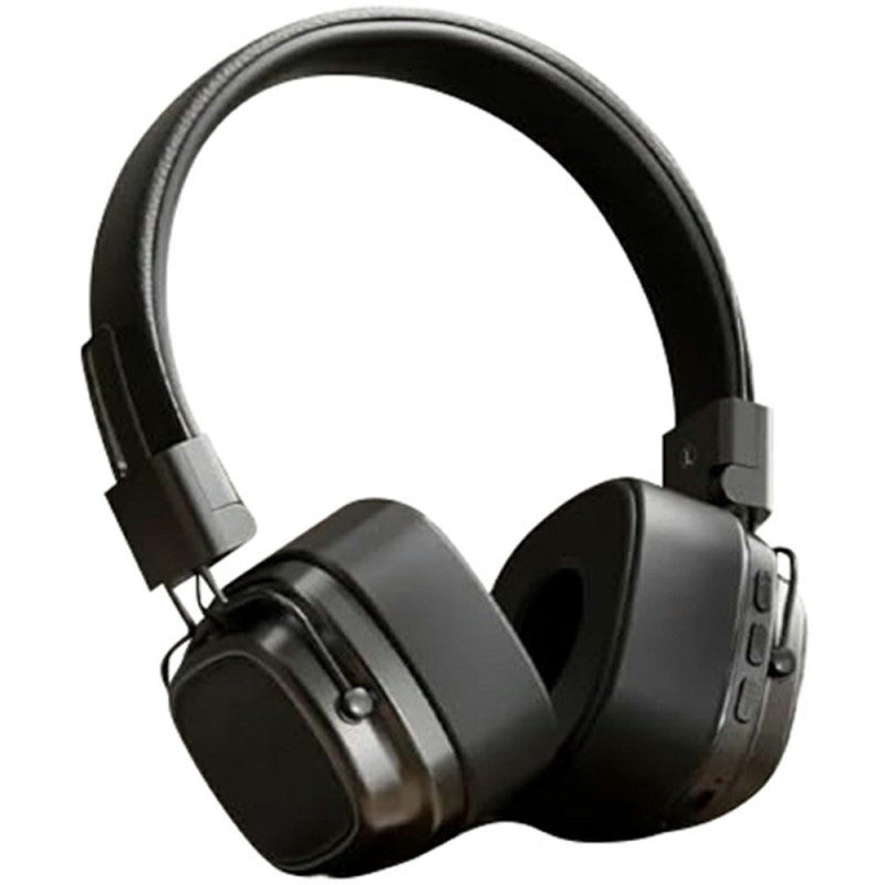 Bluetooth HiFi Sound Over Ear-hörlurar Brusreducering Trådlöst Headset - Svart