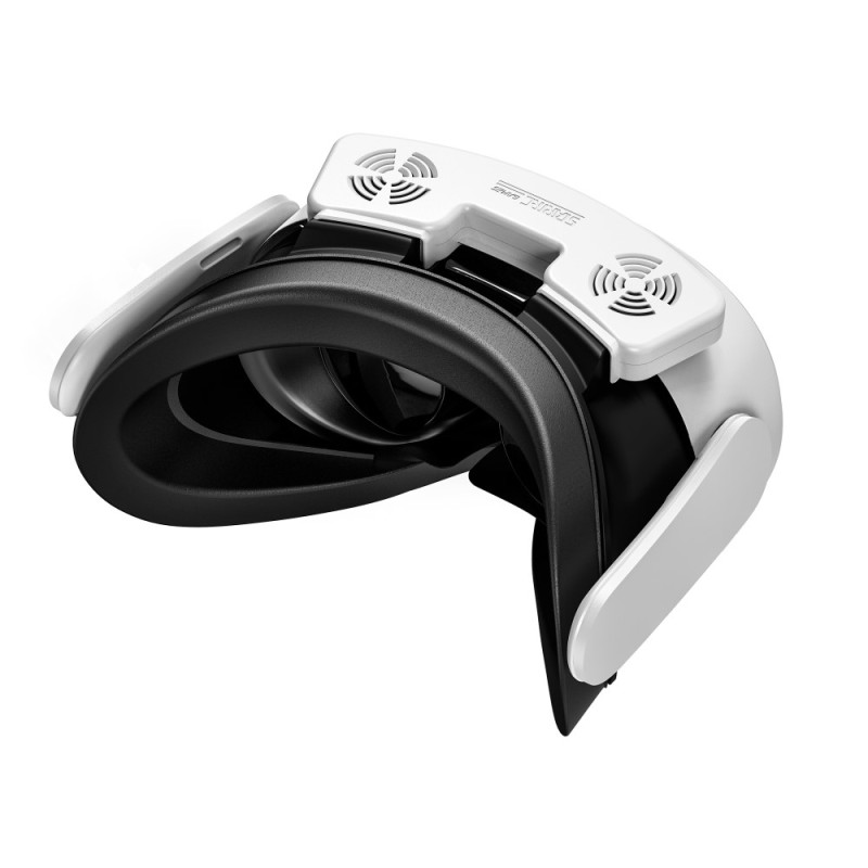 For Meta Quest 3S VR ansiktsmaske Magnetisk kjølevifte Foam Pad Pustende ansiktsskjerm