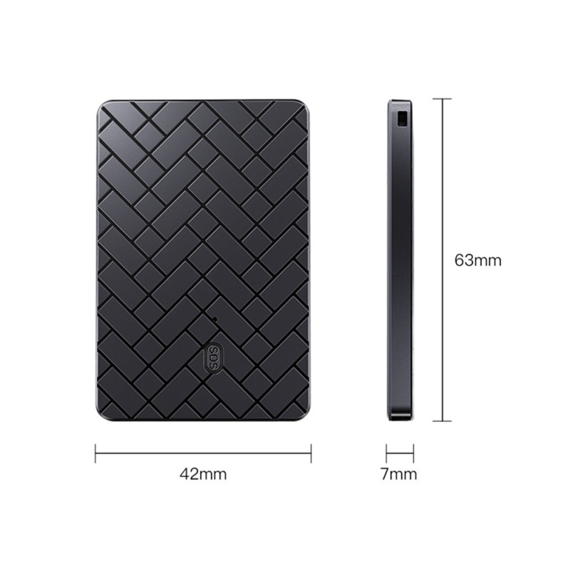 M1 GPS Tracker för Elfordon Stöldskydd Smart Locator med SOS Alarm