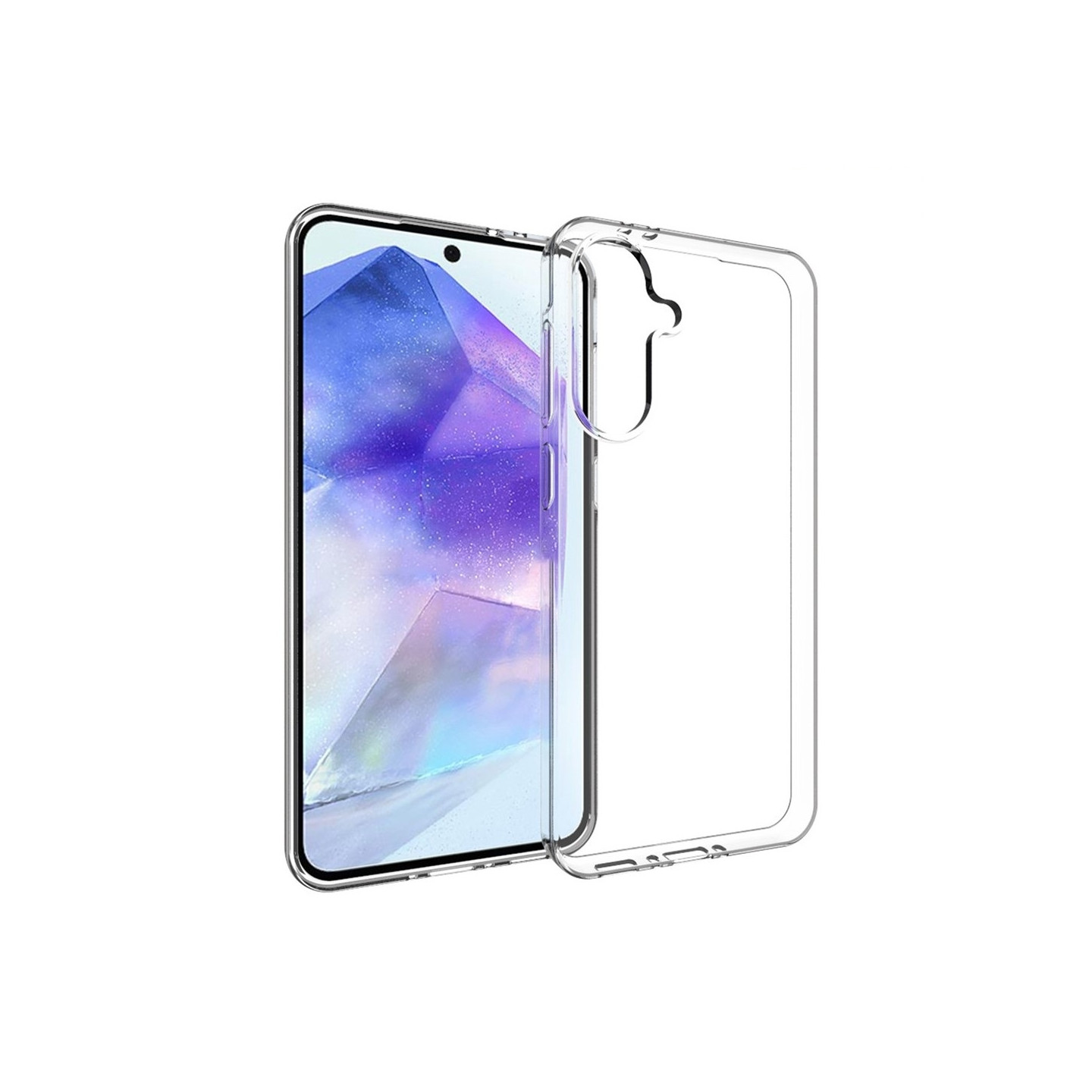 Samsung Galaxy A56 -kuoren TPU-suojus takana