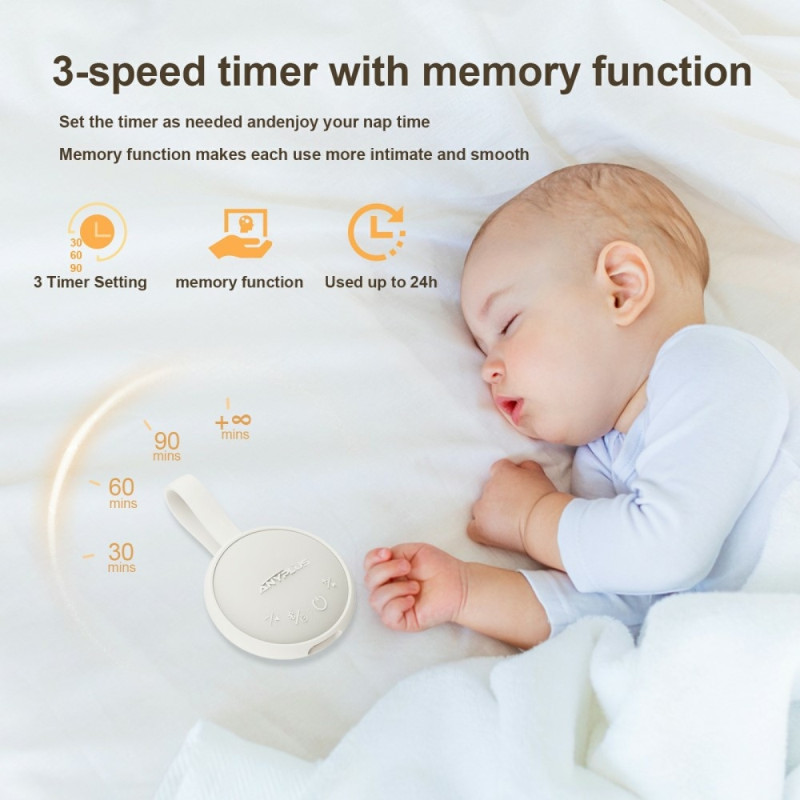 White Noise Machine Bluetooth Højttaler Baby Børn Voksen Sleep Aid Sound Machine