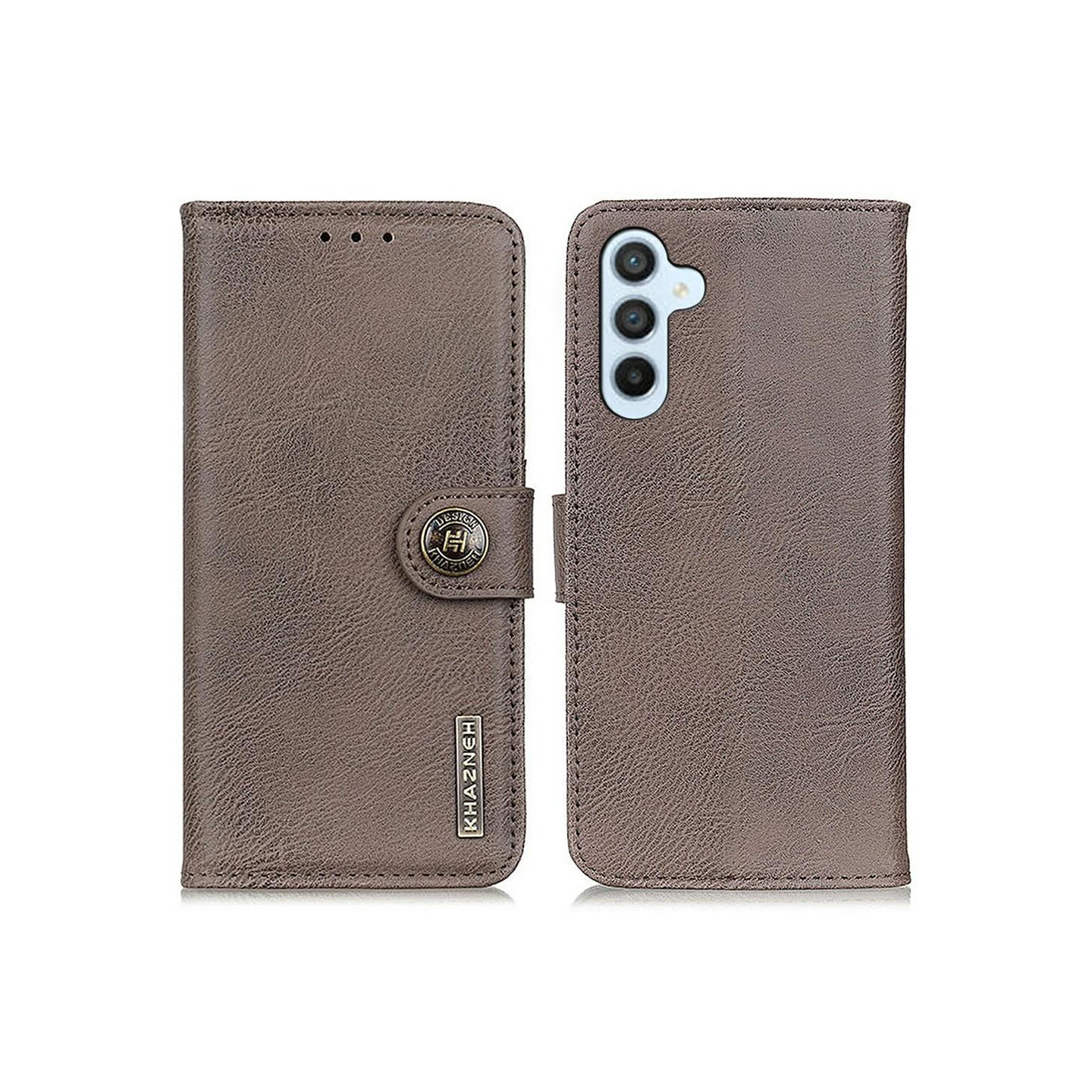 KHAZNEH Vintage Wallet Case for Samsung Galaxy A56