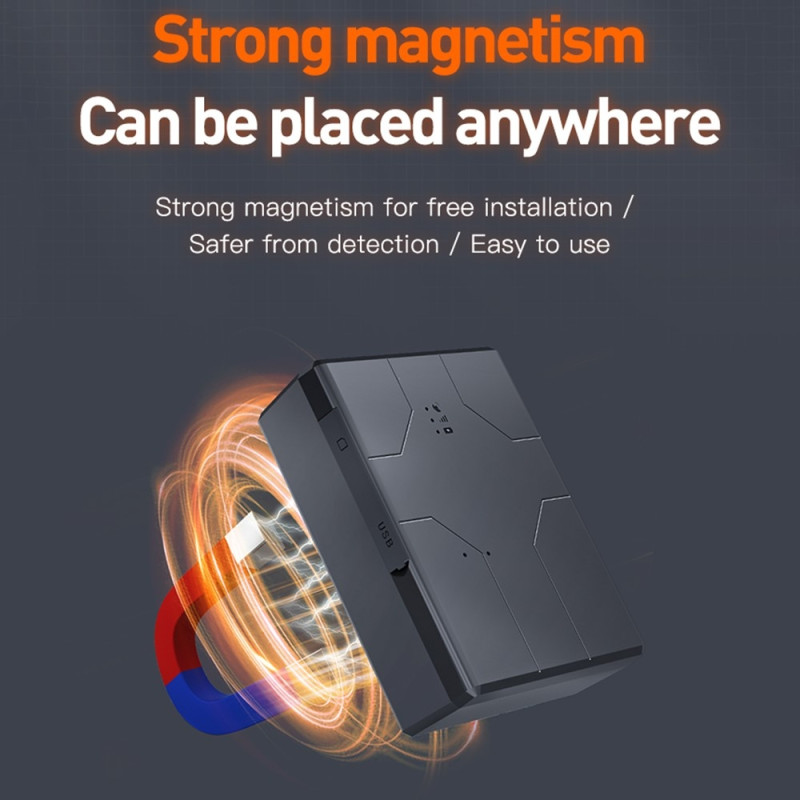 Q16 GPS Tracker Magnetisk Anti Theft 4G Locator Multi Alerts Sporingsenhet