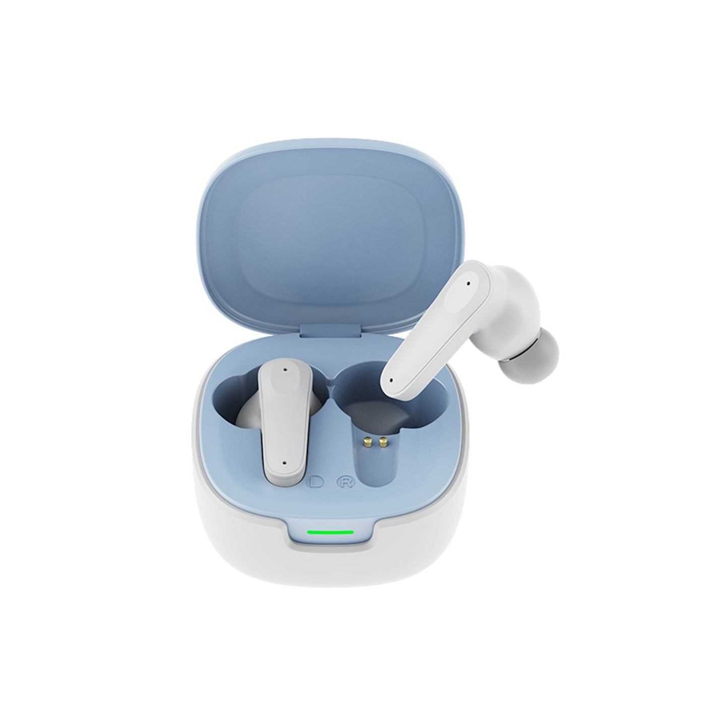 Bluetooth-hodetelefoner AI Smart Multi-Language Oversettelsesoversetter - Blå