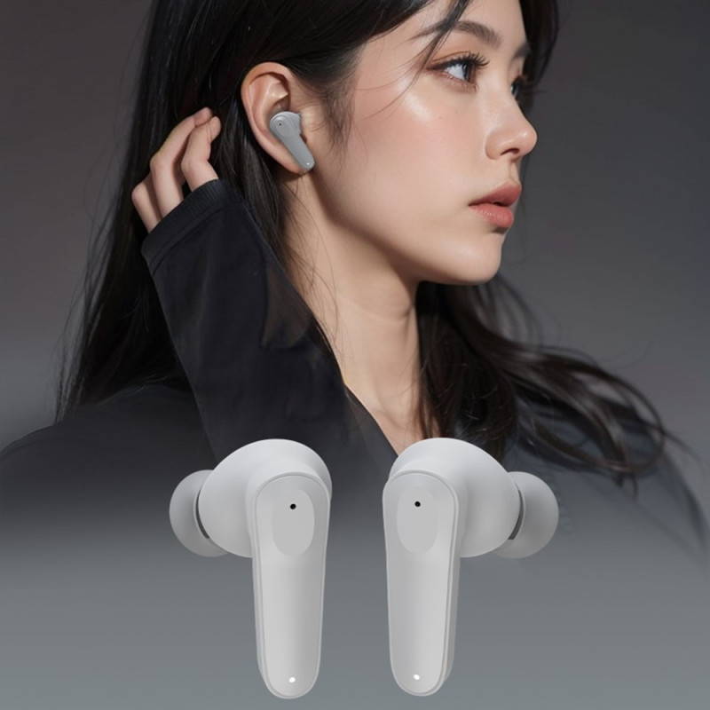 Bluetooth Headphones AI Smart Multi-Language Translation Translator - Gray