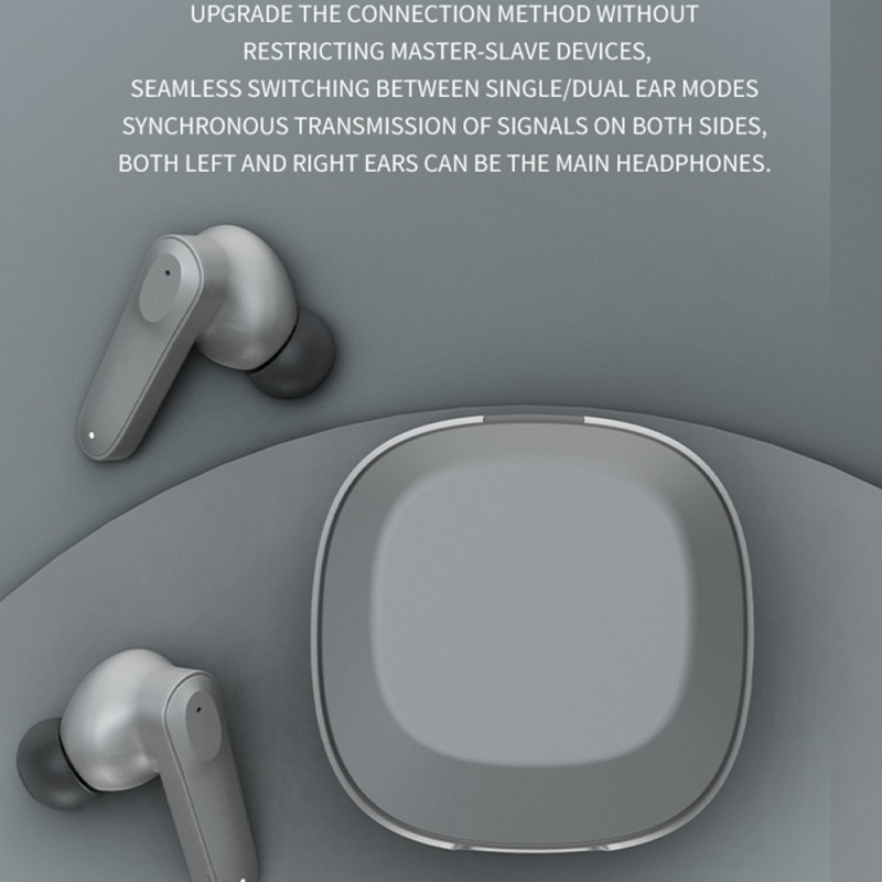 Bluetooth-hodetelefoner AI Smart Multi-Language Oversettelsesoversetter - Svart