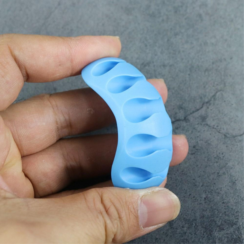 Cable Clips Cord Organizer Cable Management Holder Wire - Blue 2 pieces