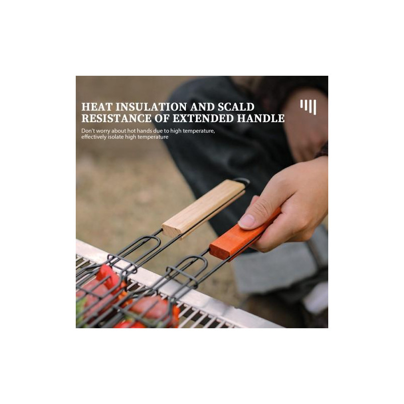 Ulkona BBQ Grillikori Grillihäkki Piknikgrilli Retkeily