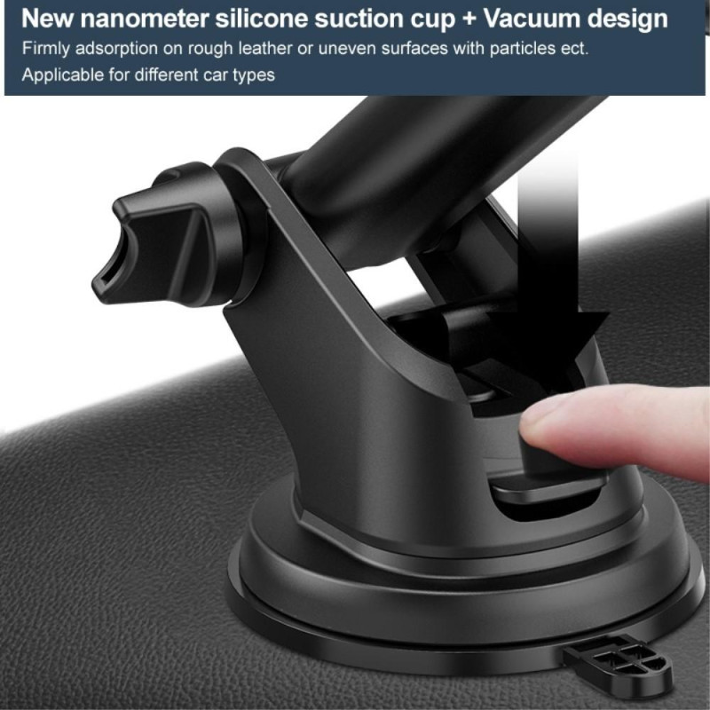 IMAK Telescopic Magnetic Car Holder Suction Cup Bracket