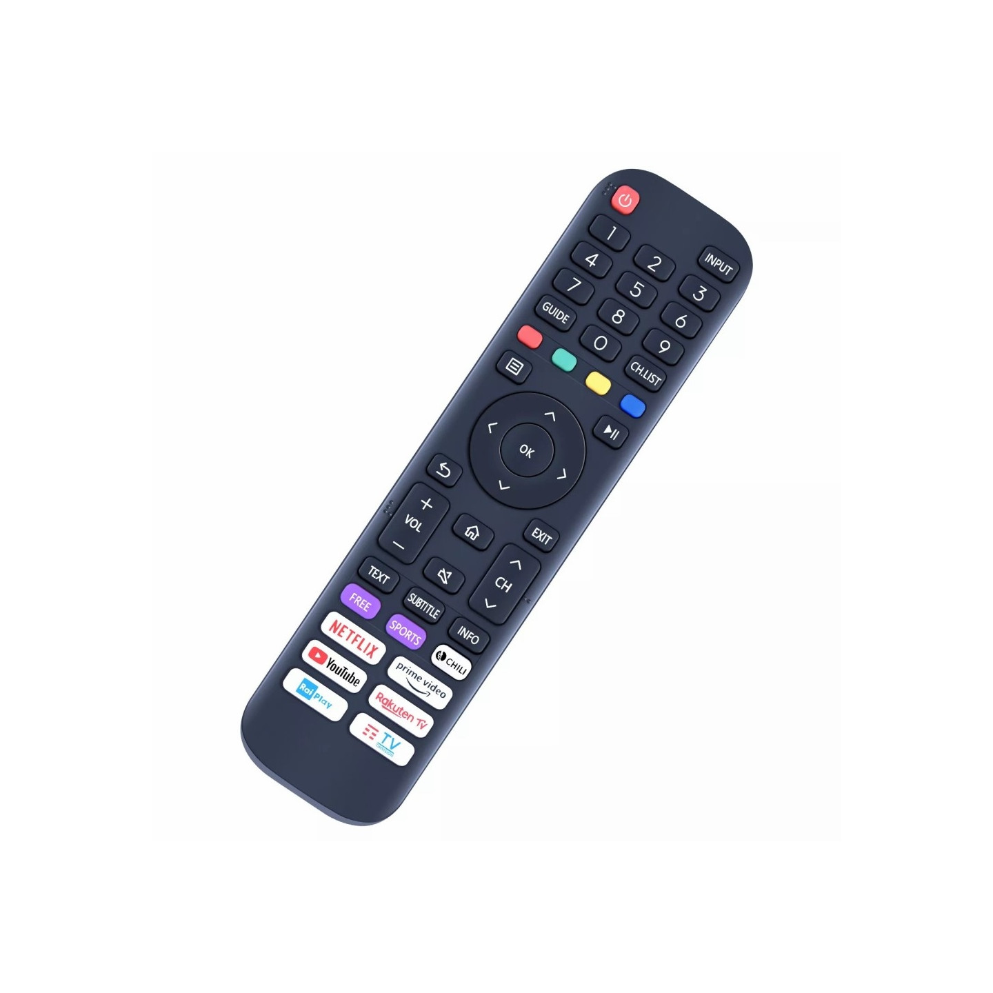 Fjernbetjeningserstatning til EN2AI30H til Hisense Smart Tv