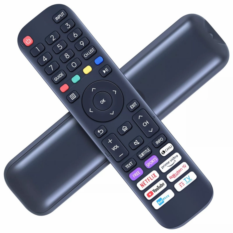 Fjernbetjeningserstatning til EN2AI30H til Hisense Smart Tv