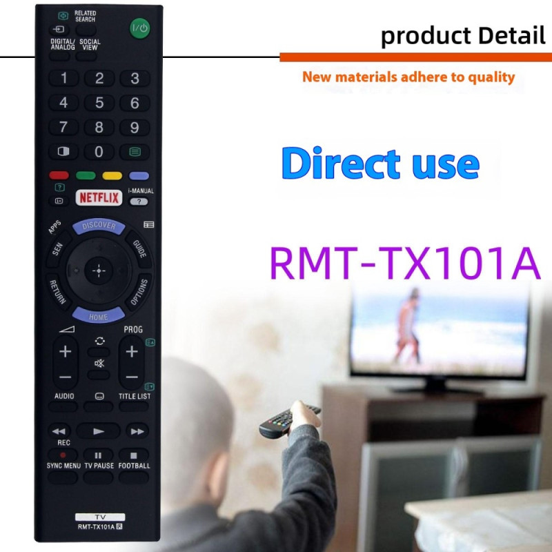 Remote Control Replacement for RMT-TX101A For Sony TV
