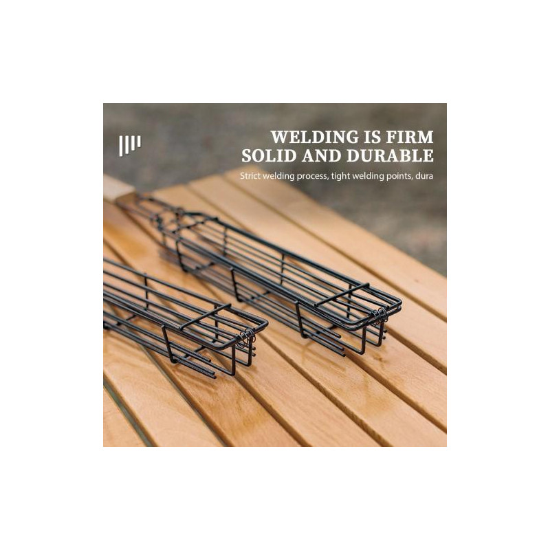 Outdoor BBQ Grilling Basket Barbecue Cage Picnic Barbecue Camping