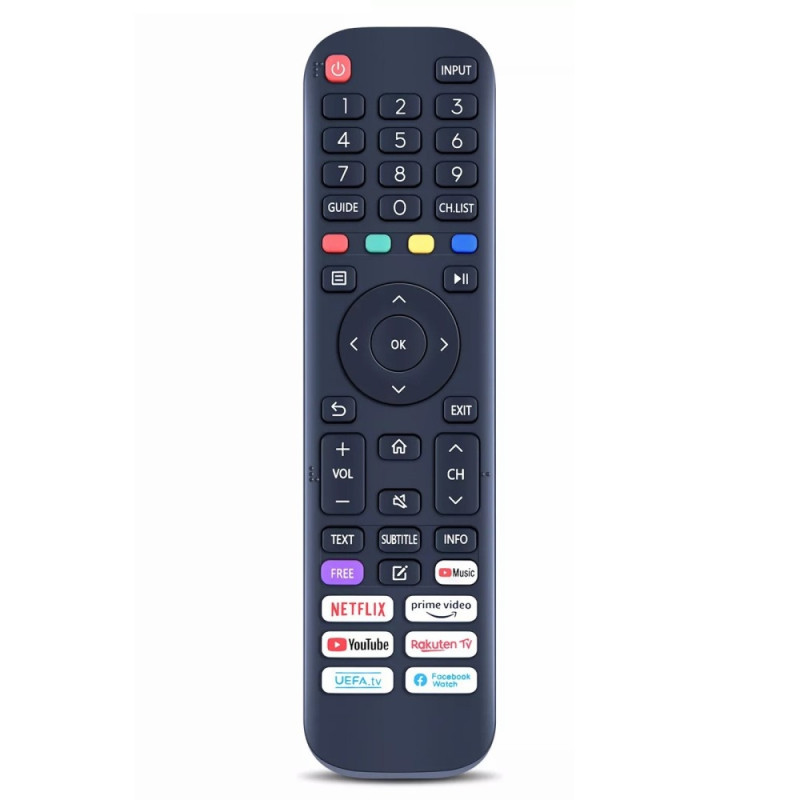Remote Control Replacement for EN2AH30H For Hisense Smart Tv
