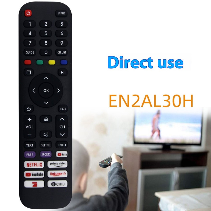 Kaukosäätimen korvaava EN2AL30H Hisense Smart TV:lle
