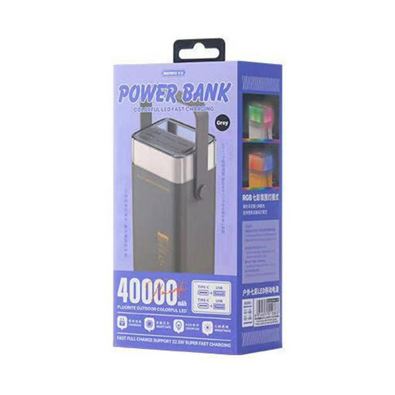 REMAX RPP-596 40000mAh Snabbladdande Powerbank 20W 22.5W
