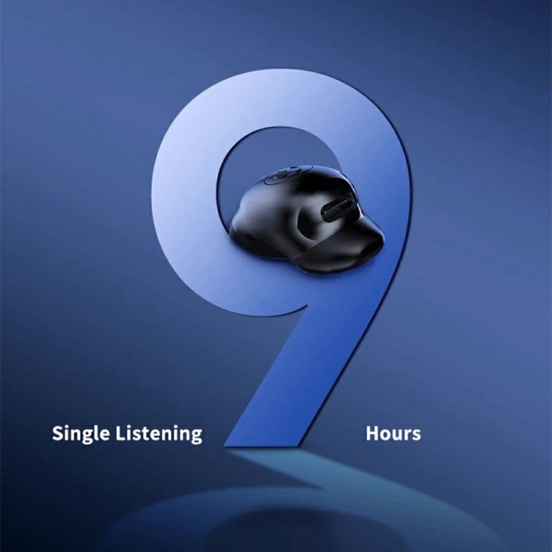 i66 Bluetooth-hovedtelefoner Semi In Ear Clip On ENC trådløse hovedtelefoner Støjreduktion