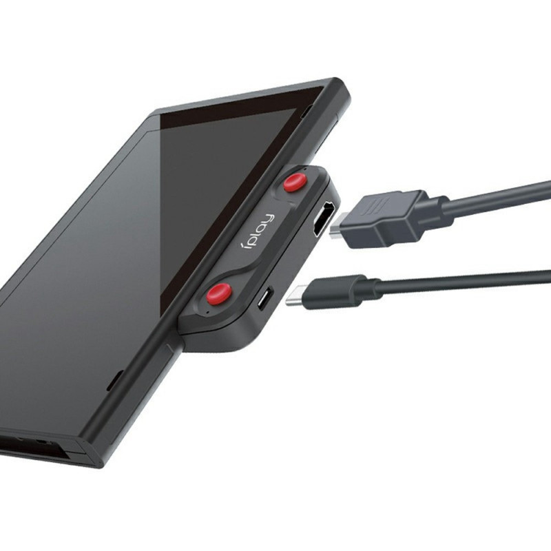 IPLAY Kompatibel med Nintendo Switch HD-kompatibel TV Dock Mini Dockningsstation