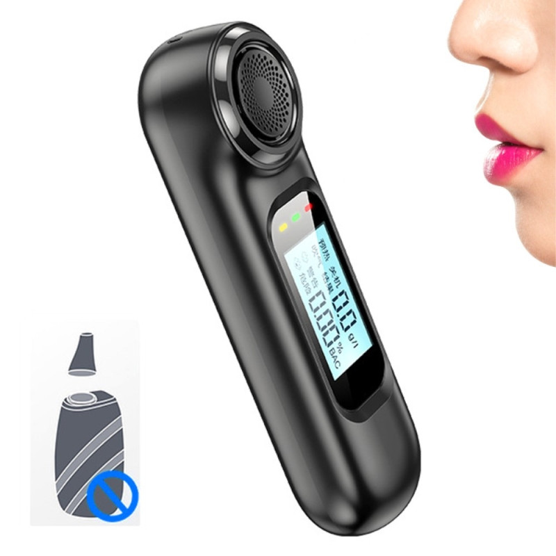 Alkometer alkoholtestare Andningsblåsning Beröringsfri rattfylleri Alkomätare