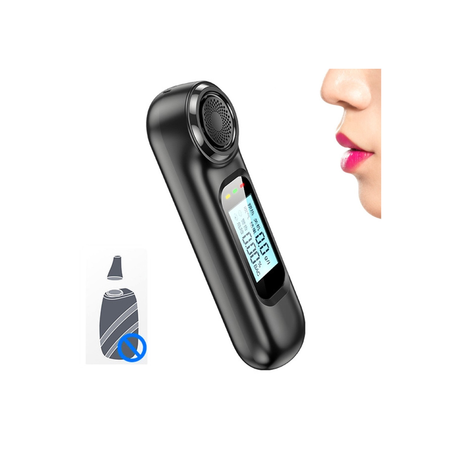 Alkomittari Alkumittari Alkomittari Kosketusvapaa rattijuopumus Alkomittari