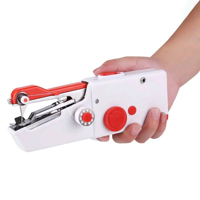 Portable Mini Sewing Machine Small Handheld Stitching Machine for Beginners