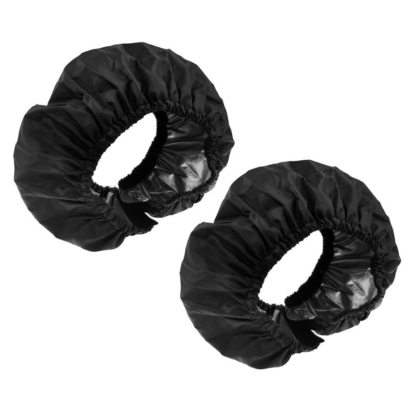 2 pcs Protection Wheel Pram Oxford fabric against dirt size S for 14-16cm front wheel